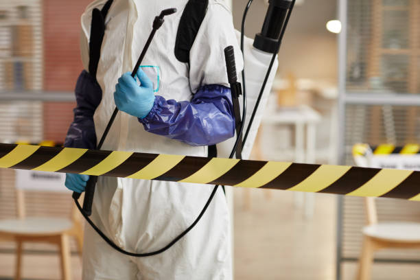 Professional Biohazard Cleanup technician working in New Madison, OH